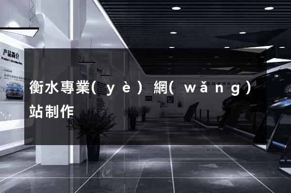 衡水專業(yè)網(wǎng)站制作