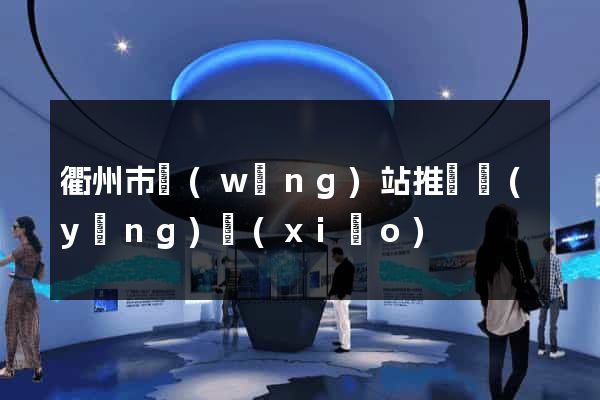 衢州市網(wǎng)站推廣營(yíng)銷(xiāo)