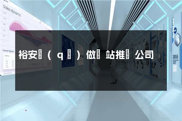 裕安區(qū)做網站推廣公司