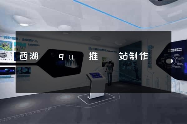 西湖區(qū)推廣網站制作