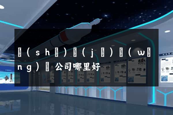 設(shè)計(jì)網(wǎng)頁公司哪里好