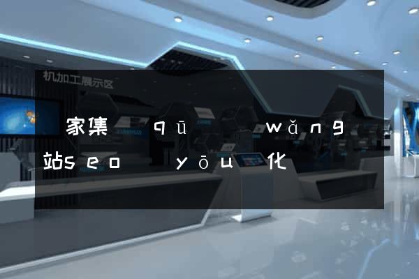 謝家集區(qū)網(wǎng)站seo優(yōu)化