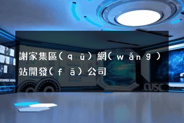 謝家集區(qū)網(wǎng)站開發(fā)公司