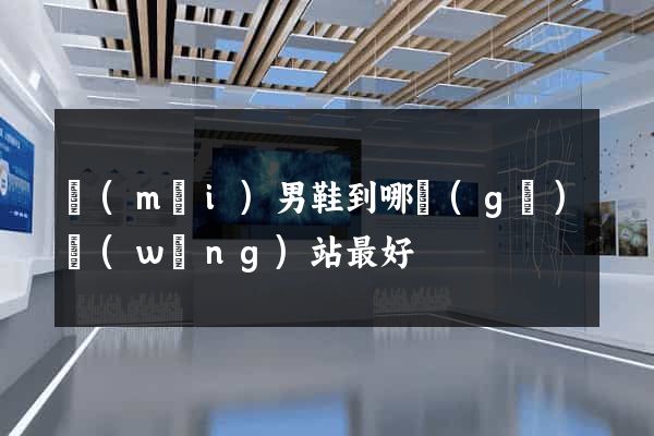 買(mǎi)男鞋到哪個(gè)網(wǎng)站最好