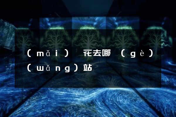 買(mǎi)鮮花去哪個(gè)網(wǎng)站