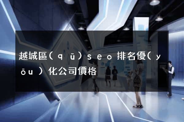 越城區(qū)seo排名優(yōu)化公司價格