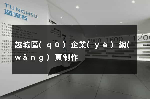 越城區(qū)企業(yè)網(wǎng)頁制作