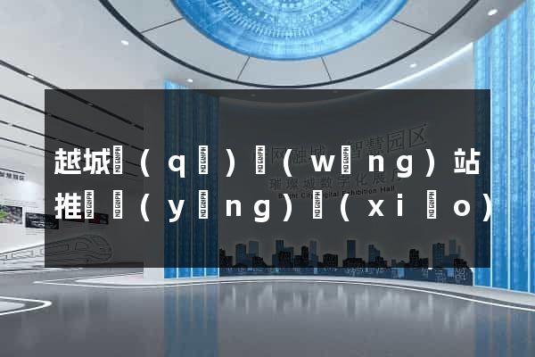 越城區(qū)網(wǎng)站推廣營(yíng)銷(xiāo)