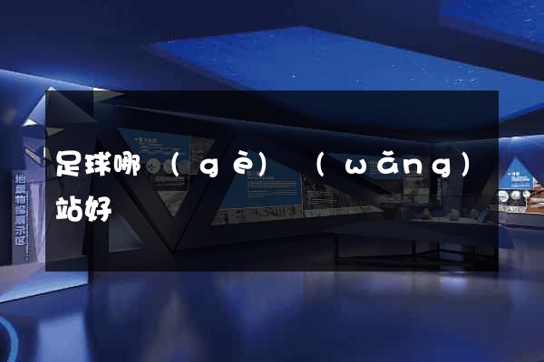 足球哪個(gè)網(wǎng)站好