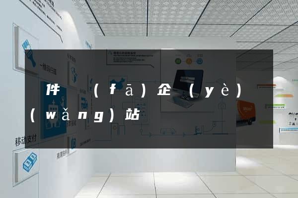 軟件開發(fā)企業(yè)網(wǎng)站