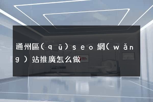 通州區(qū)seo網(wǎng)站推廣怎么做
