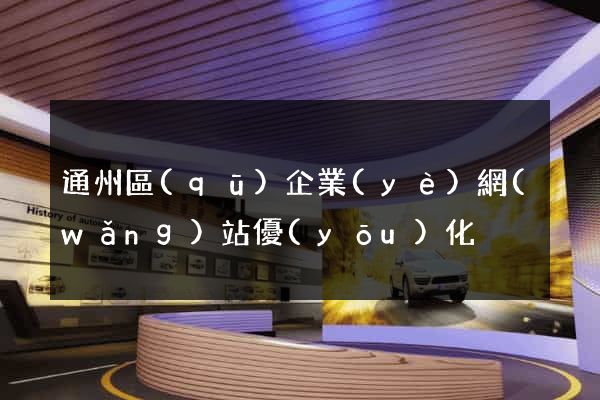 通州區(qū)企業(yè)網(wǎng)站優(yōu)化