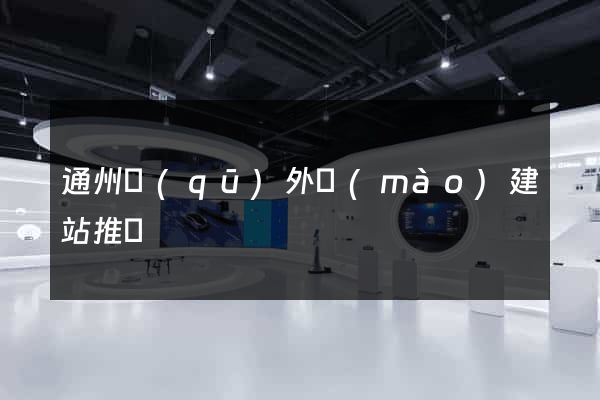 通州區(qū)外貿(mào)建站推廣