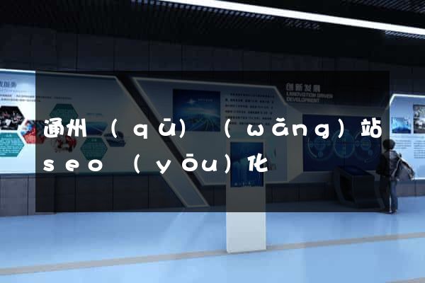通州區(qū)網(wǎng)站seo優(yōu)化