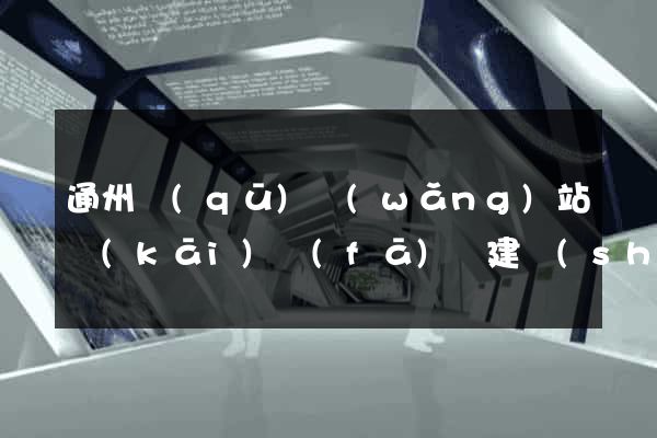 通州區(qū)網(wǎng)站開(kāi)發(fā)與建設(shè)
