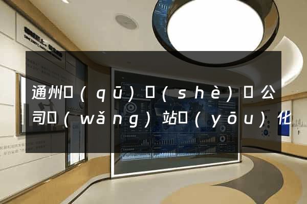 通州區(qū)設(shè)計公司網(wǎng)站優(yōu)化