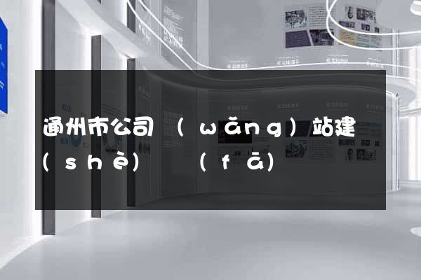 通州市公司網(wǎng)站建設(shè)開發(fā)