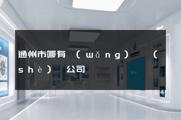 通州市哪有網(wǎng)頁設(shè)計公司