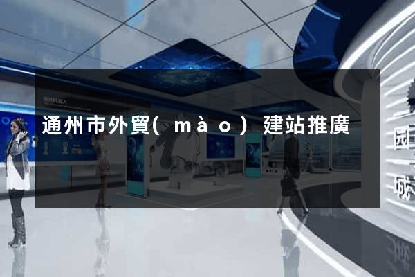 通州市外貿(mào)建站推廣
