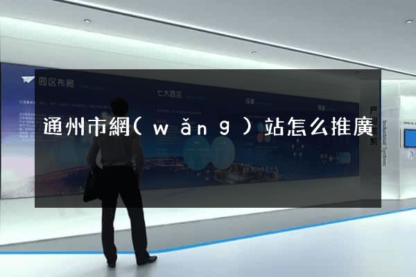 通州市網(wǎng)站怎么推廣