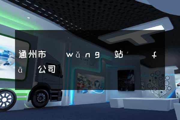 通州市網(wǎng)站開發(fā)公司