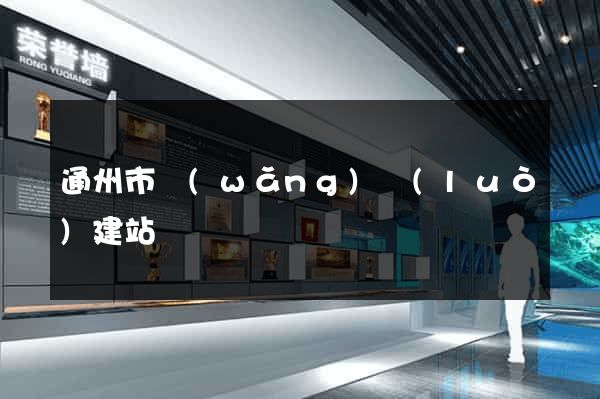 通州市網(wǎng)絡(luò)建站