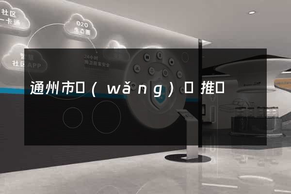 通州市網(wǎng)絡推廣