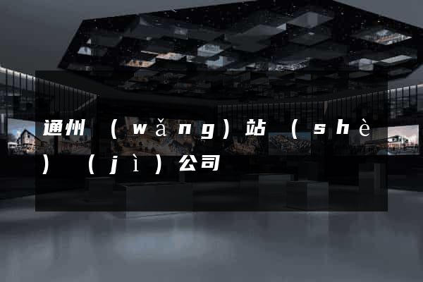 通州網(wǎng)站設(shè)計(jì)公司