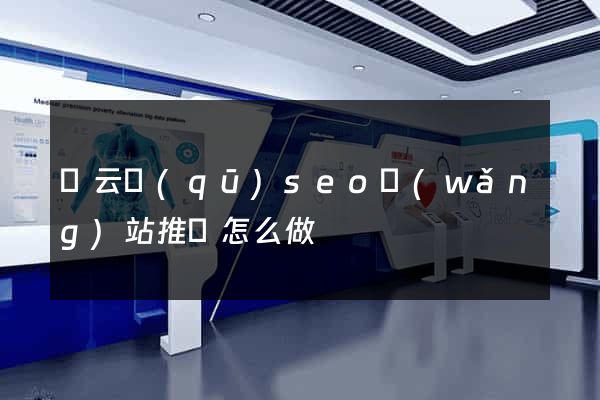 連云區(qū)seo網(wǎng)站推廣怎么做