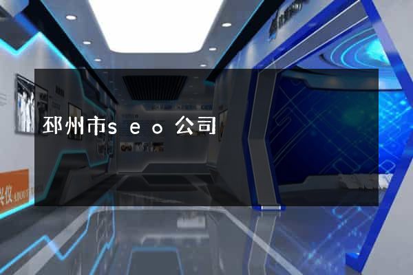 邳州市seo公司