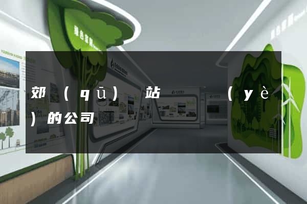 郊區(qū)網站設計專業(yè)的公司