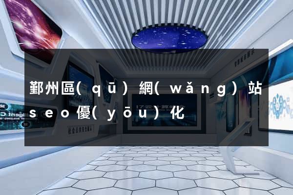 鄞州區(qū)網(wǎng)站seo優(yōu)化