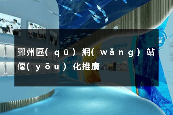 鄞州區(qū)網(wǎng)站優(yōu)化推廣