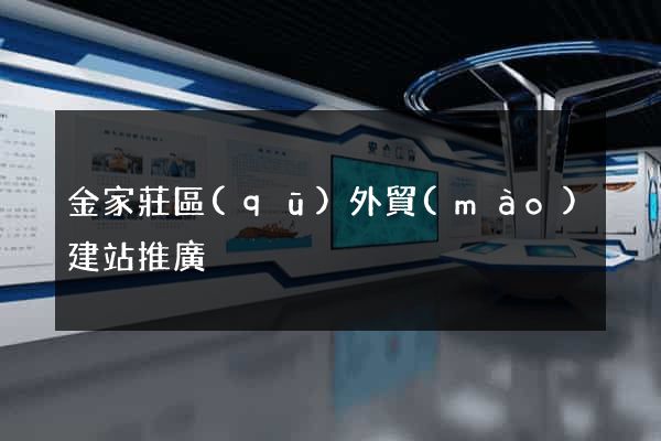 金家莊區(qū)外貿(mào)建站推廣