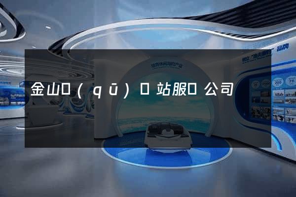 金山區(qū)網站服務公司