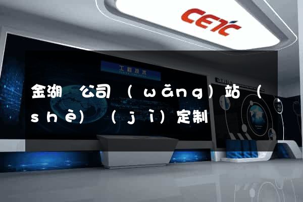 金湖縣公司網(wǎng)站設(shè)計(jì)定制
