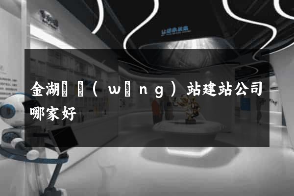金湖縣網(wǎng)站建站公司哪家好
