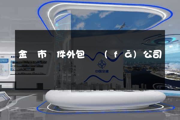金華市軟件外包開發(fā)公司