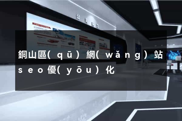 銅山區(qū)網(wǎng)站seo優(yōu)化