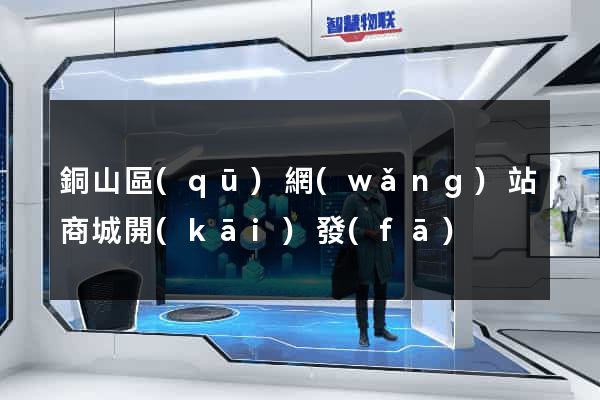 銅山區(qū)網(wǎng)站商城開(kāi)發(fā)