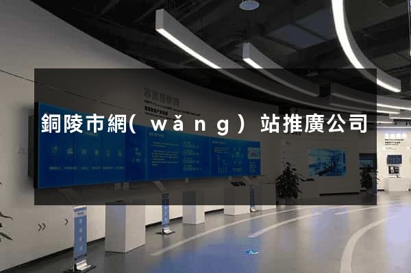 銅陵市網(wǎng)站推廣公司