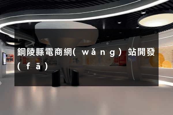 銅陵縣電商網(wǎng)站開發(fā)