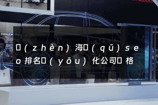鎮(zhèn)海區(qū)seo排名優(yōu)化公司價格