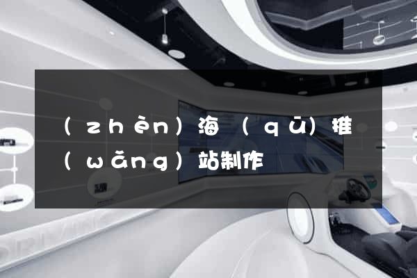 鎮(zhèn)海區(qū)推廣網(wǎng)站制作