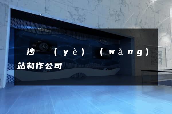 長沙專業(yè)網(wǎng)站制作公司