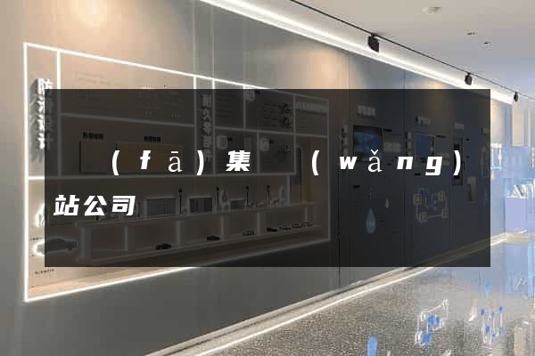 開發(fā)集團網(wǎng)站公司