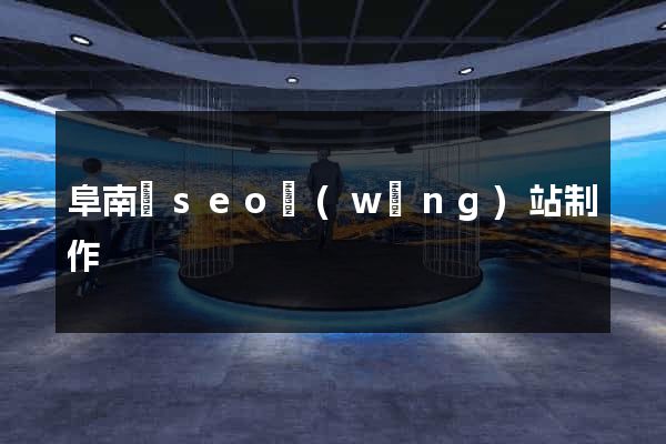 阜南縣seo網(wǎng)站制作