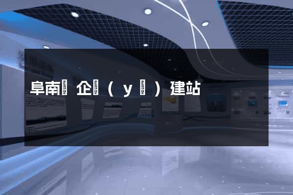 阜南縣企業(yè)建站