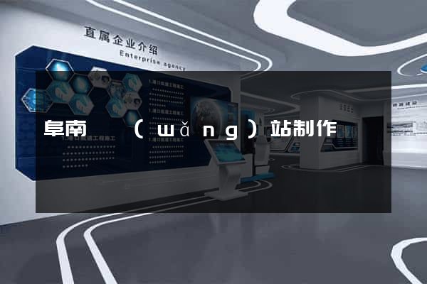 阜南縣網(wǎng)站制作報價
