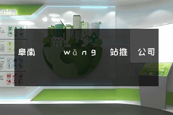 阜南縣網(wǎng)站推廣公司